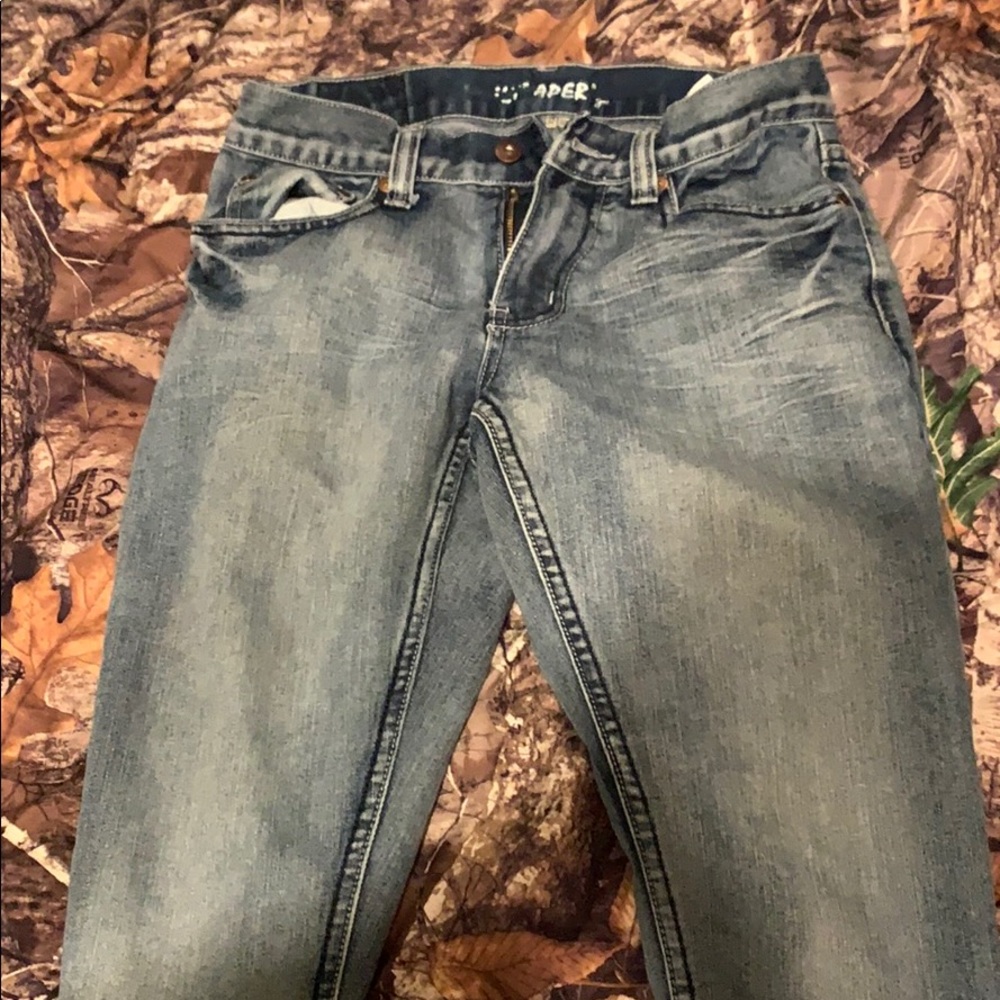 Men’s flypaper jeans